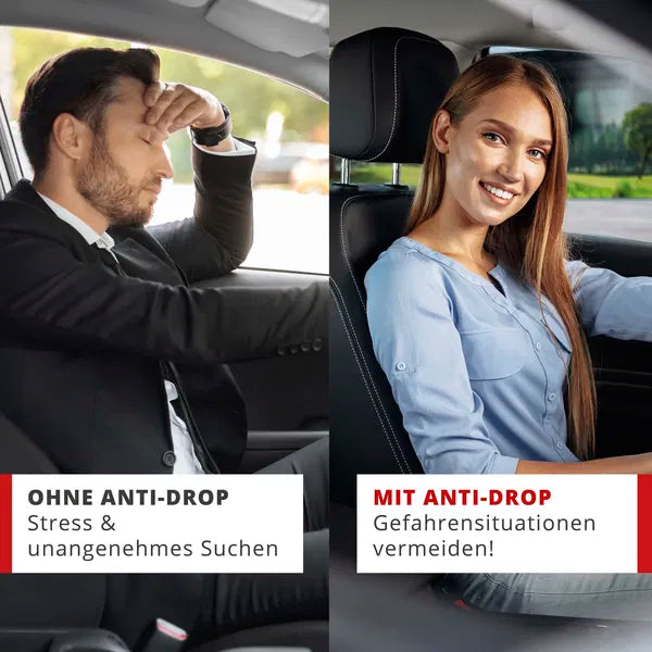 Autositz Lückenfüller AntiDrop 2er‑Set – Sitzlückenfüller fürs Auto